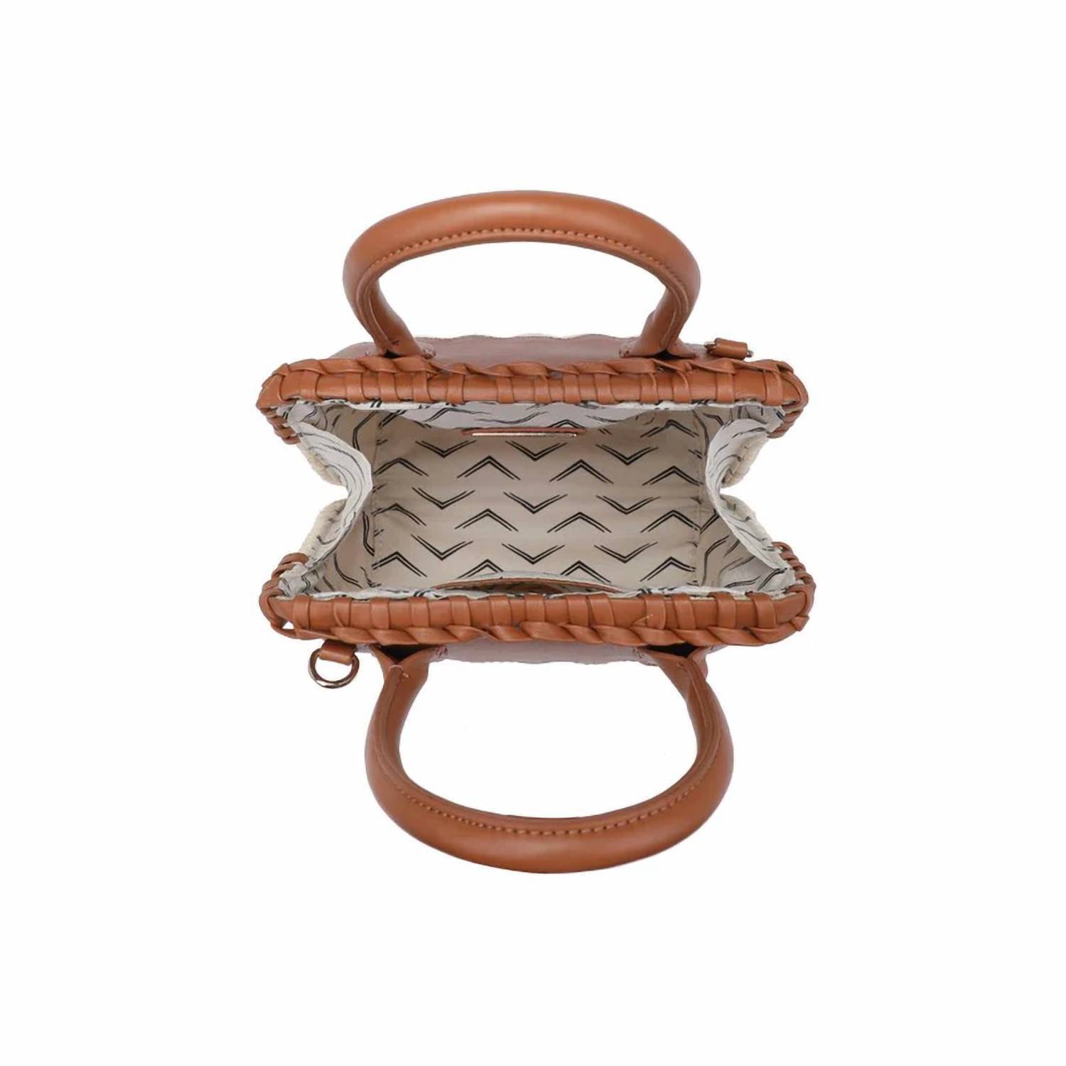 New Moda Luxe Women's Maya Crossbody Bag In Tan — image 3 of 4
